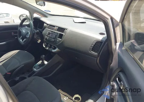 2014 Kia Rio Lx из США, поврежденный, VIN KNADM4A38E6419639